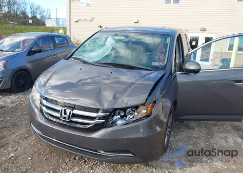 2016 Honda Odyssey Se from USA, damaged, VIN 5FNRL5H31GB069947